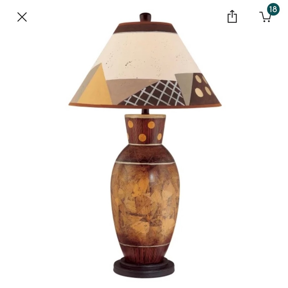 Lamp by Minka Ambience.